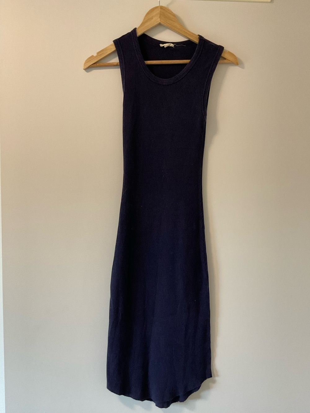 Wilfred ribbed midi dress
